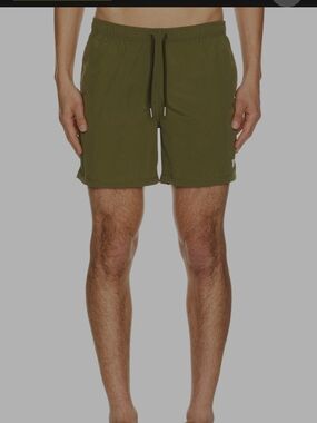 Bather Swim Trunk In Olive